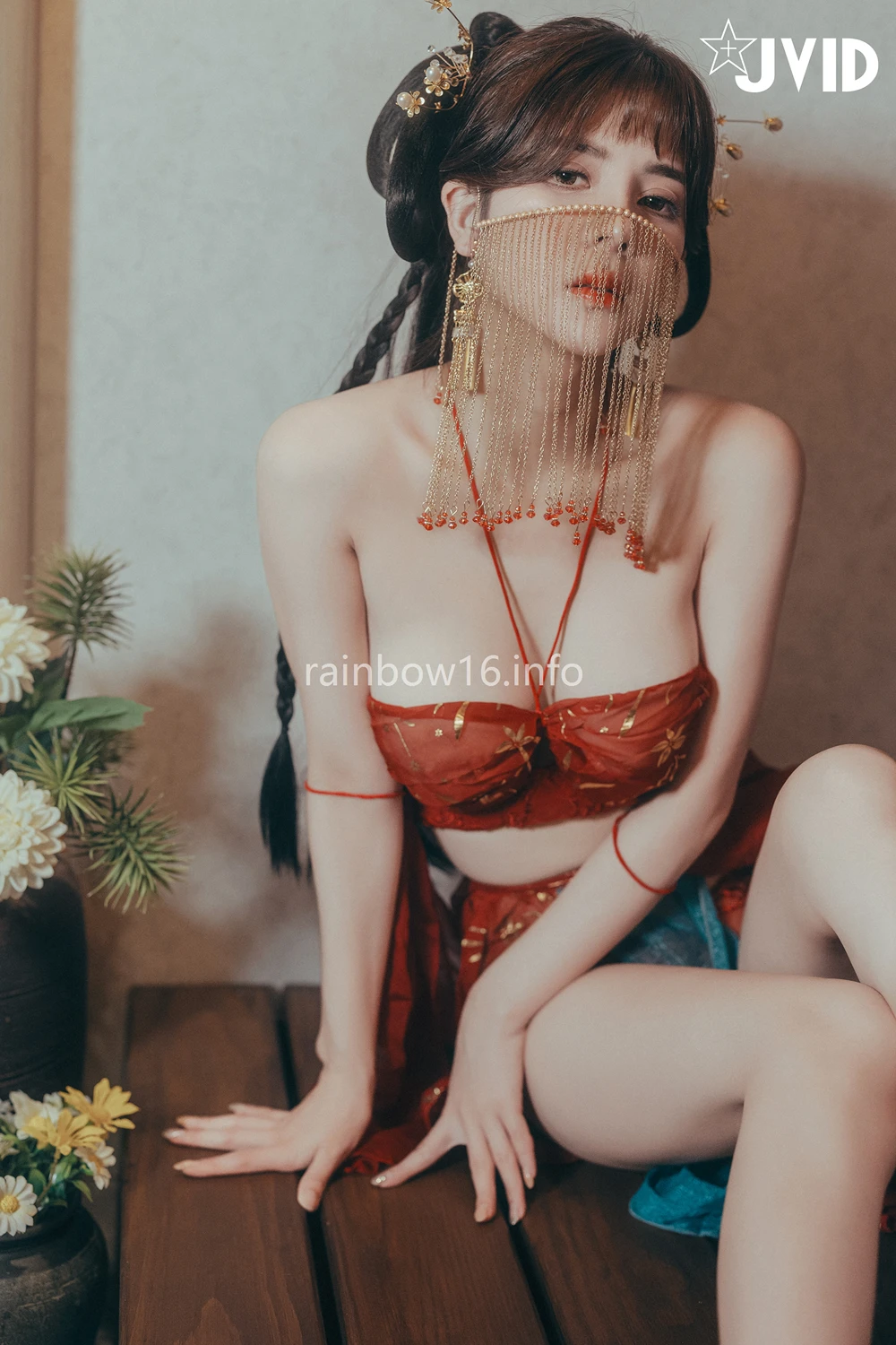 [DJAWA] JVID 小米恩Mina – 裸身淫想渡中秋 Set.02 75P - 第 15 张写真