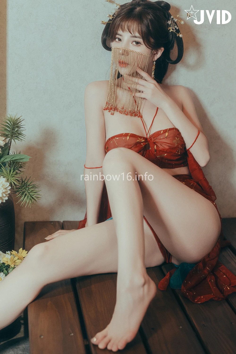[DJAWA] JVID 小米恩Mina – 裸身淫想渡中秋 Set.02 75P - 第 16 张写真