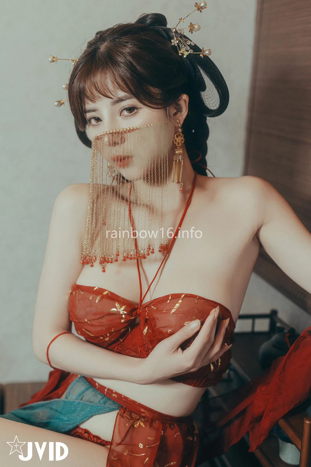 [DJAWA] JVID 小米恩Mina – 裸身淫想渡中秋 Set.02 75P - 第 18 张写真