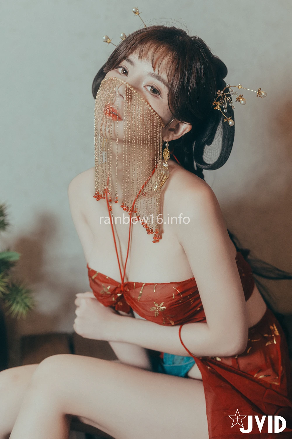 [DJAWA] JVID 小米恩Mina – 裸身淫想渡中秋 Set.02 75P - 第 19 张写真