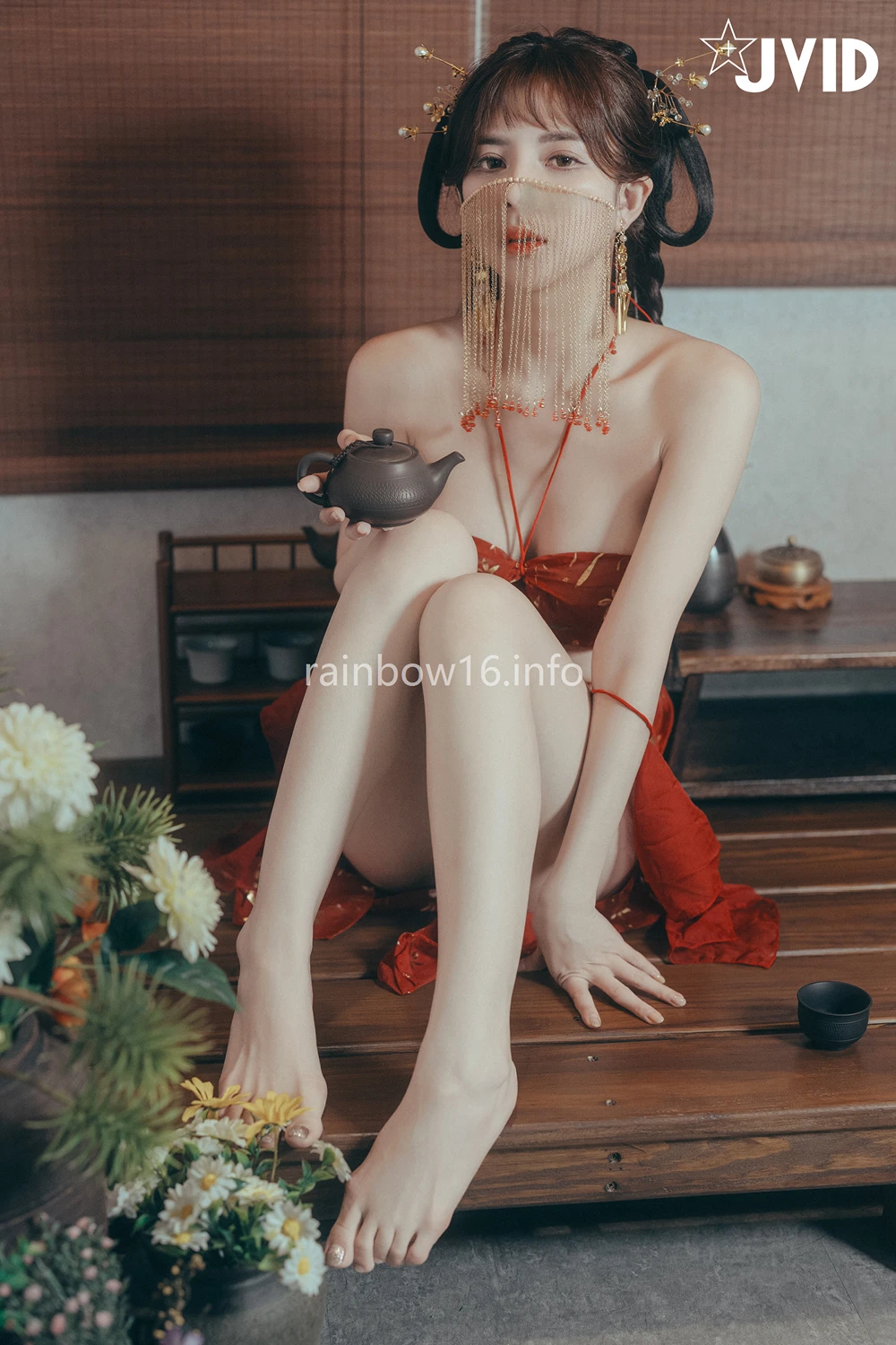 [DJAWA] JVID 小米恩Mina – 裸身淫想渡中秋 Set.02 75P - 第 22 张写真
