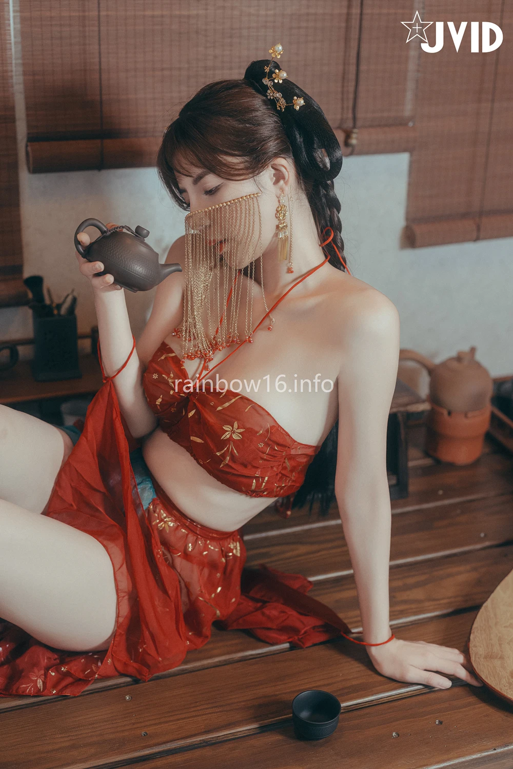 [DJAWA] JVID 小米恩Mina – 裸身淫想渡中秋 Set.02 75P - 第 23 张写真