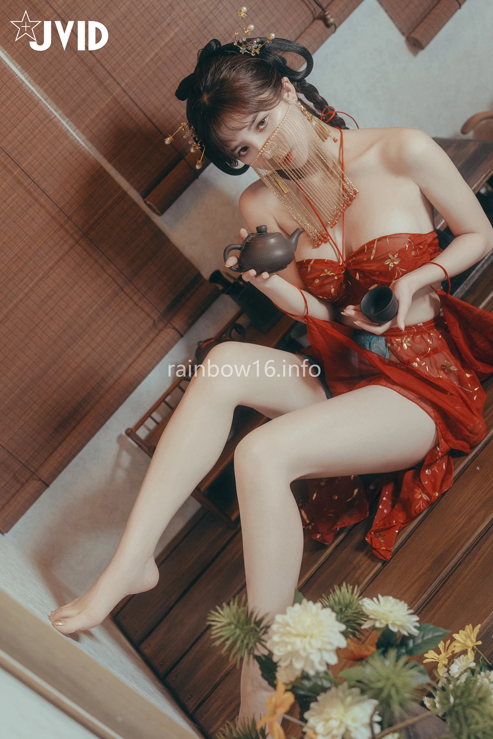 [DJAWA] JVID 小米恩Mina – 裸身淫想渡中秋 Set.02 75P - 第 24 张写真