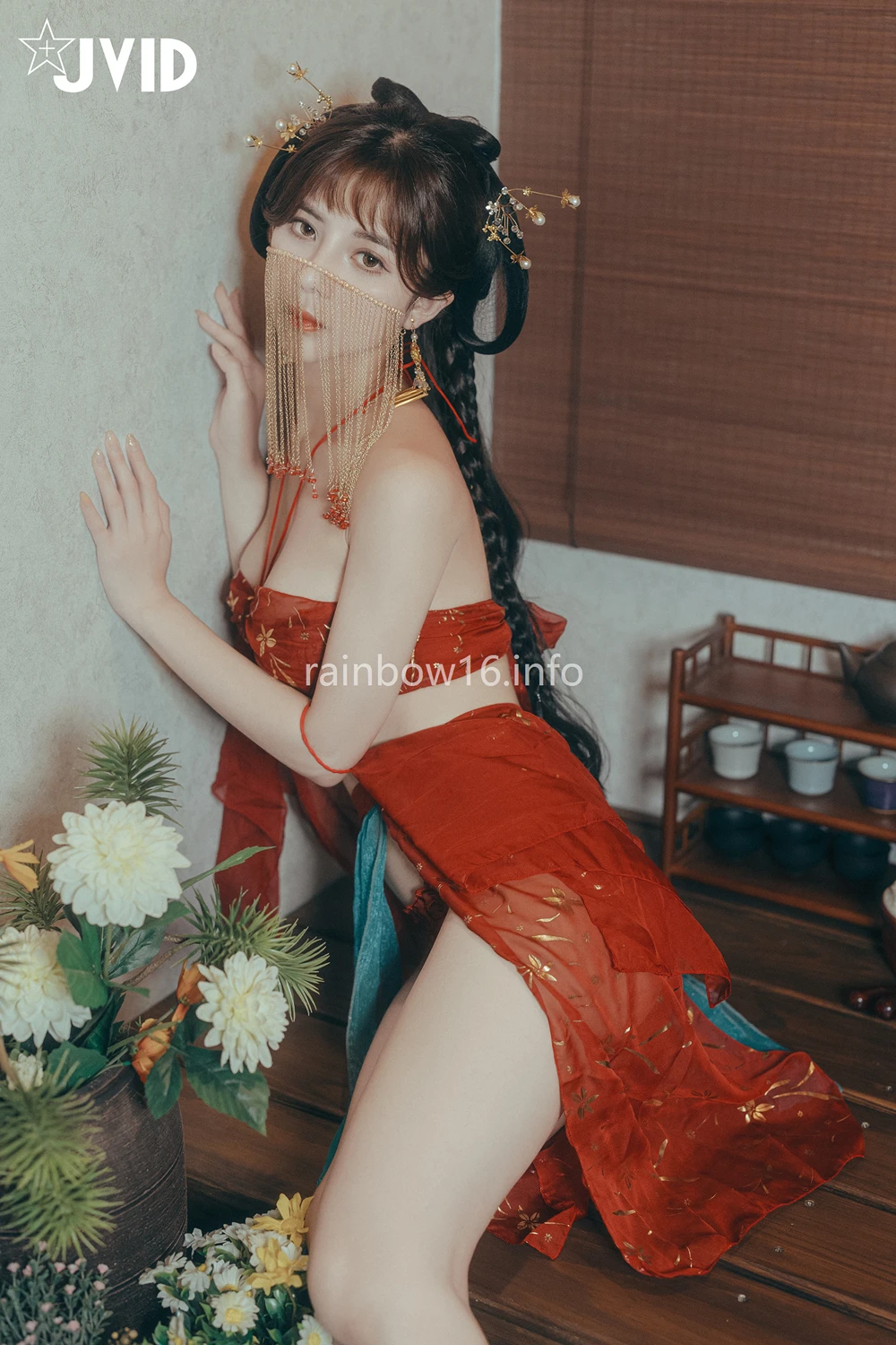 [DJAWA] JVID 小米恩Mina – 裸身淫想渡中秋 Set.02 75P - 第 28 张写真