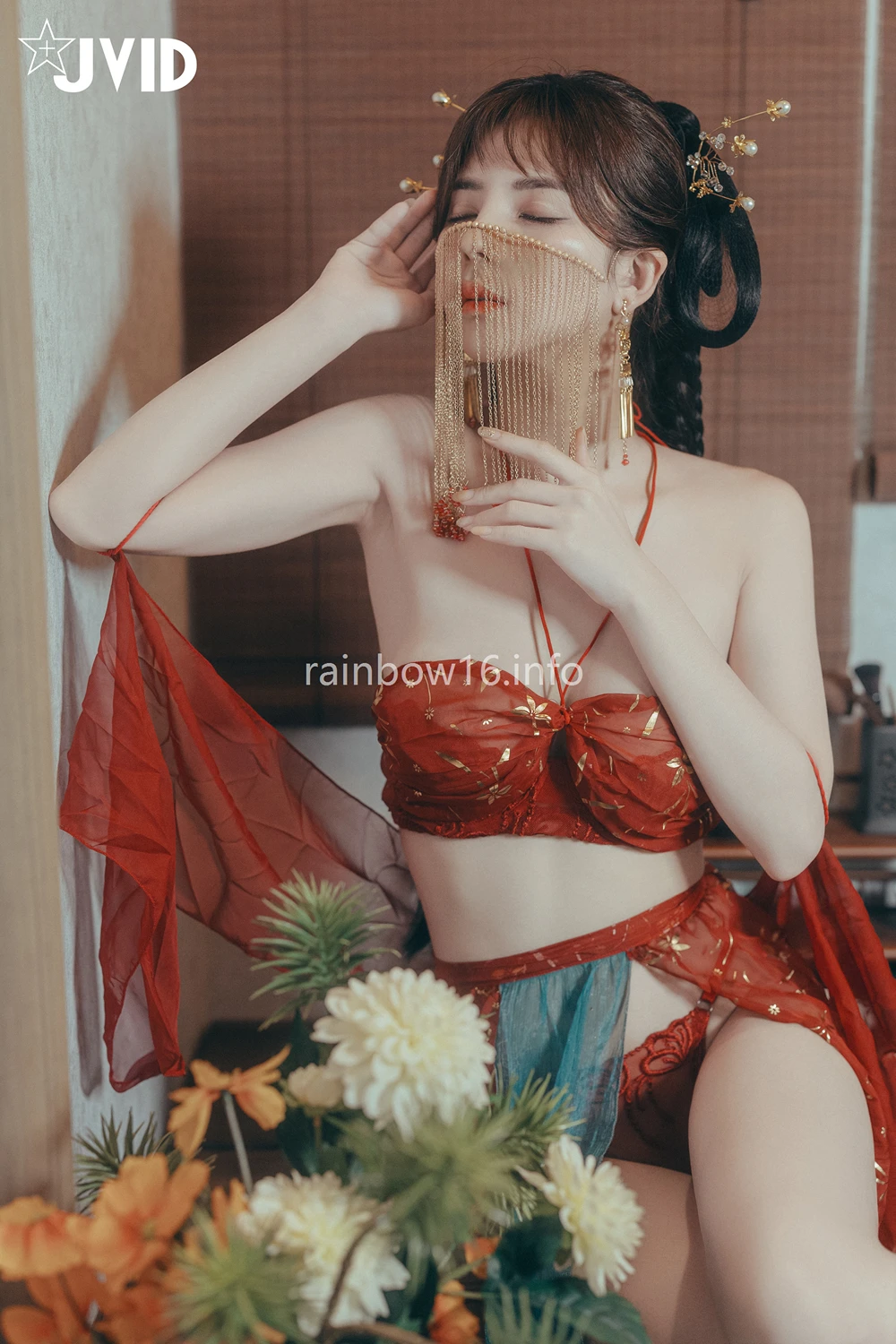 [DJAWA] JVID 小米恩Mina – 裸身淫想渡中秋 Set.02 75P - 第 29 张写真