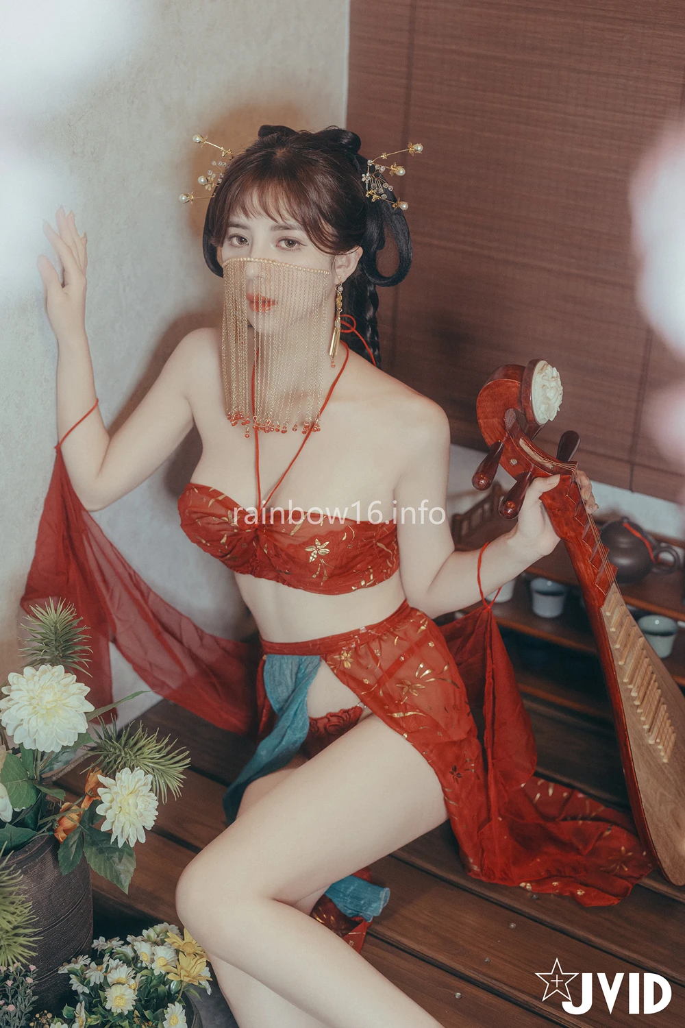 [DJAWA] JVID 小米恩Mina – 裸身淫想渡中秋 Set.02 75P - 第 31 张写真