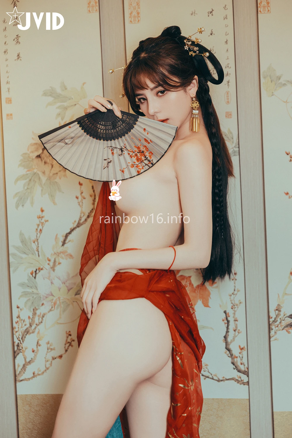 [DJAWA] JVID 小米恩Mina – 裸身淫想渡中秋 Set.02 75P - 第 35 张写真