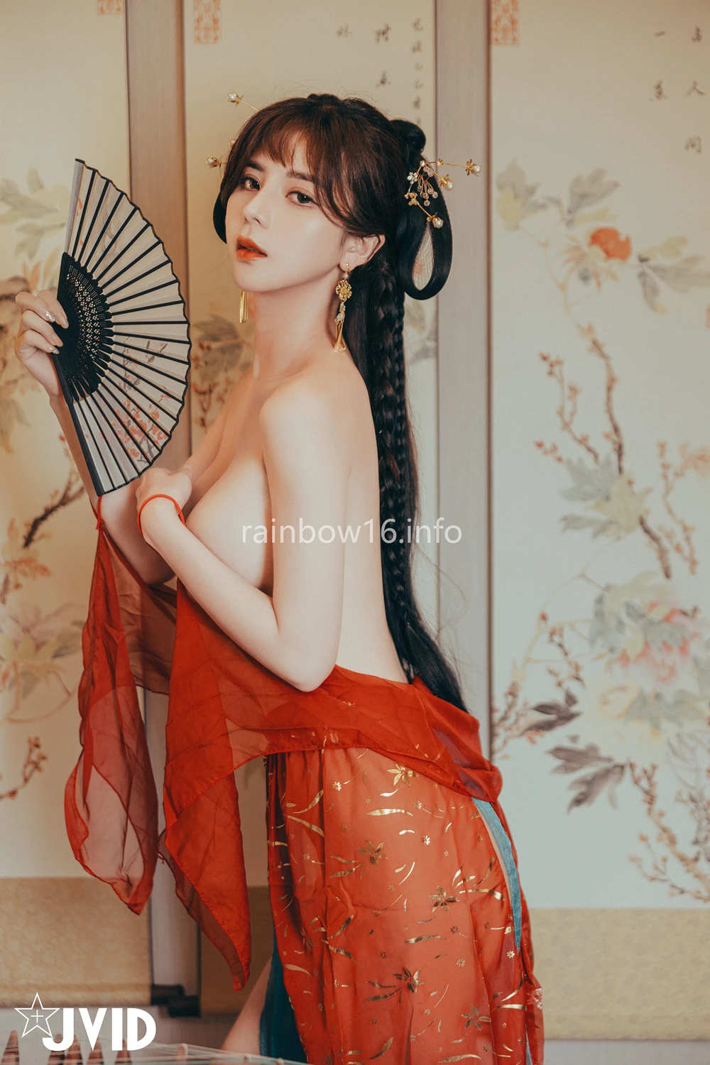 [DJAWA] JVID 小米恩Mina – 裸身淫想渡中秋 Set.02 75P - 第 39 张写真
