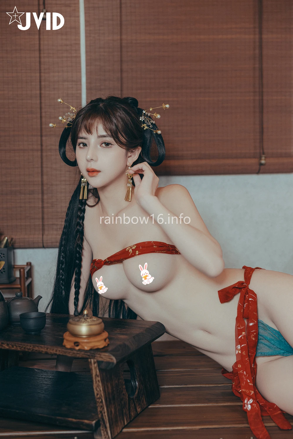 [DJAWA] JVID 小米恩Mina – 裸身淫想渡中秋 Set.02 75P - 第 73 张写真