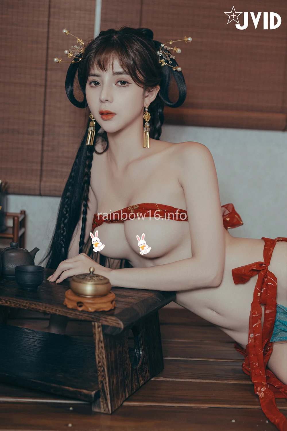 [DJAWA] JVID 小米恩Mina – 裸身淫想渡中秋 Set.02 75P - 第 75 张写真