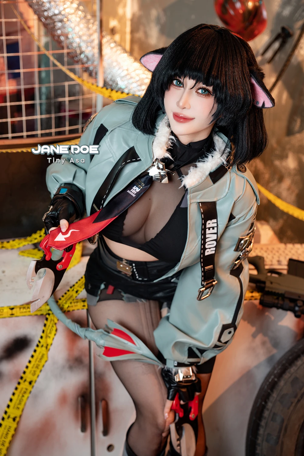 [Tiny Asa] Cosplay Tiny Asa – Jane Doe Zenless Zone Zero 绝区零 简·杜 45P - 第 6 张写真