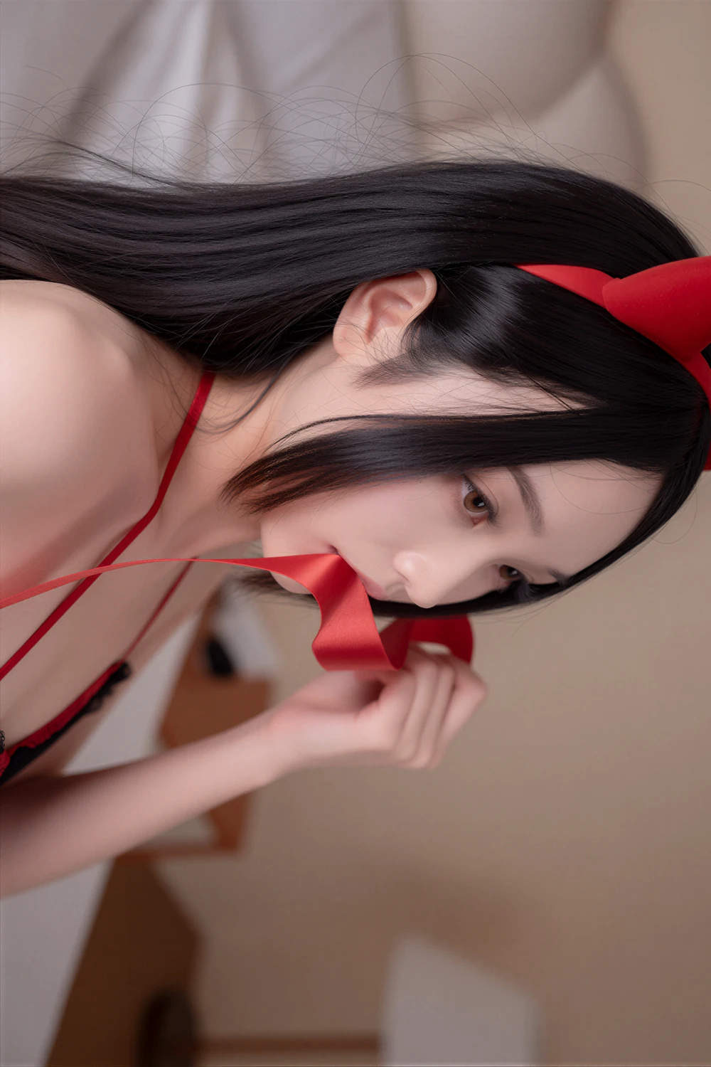 [PURE MEDIA] Suji 수지 – Pure Media Vol.313 「Summon The Red Devil」 51P - 第 32 张写真