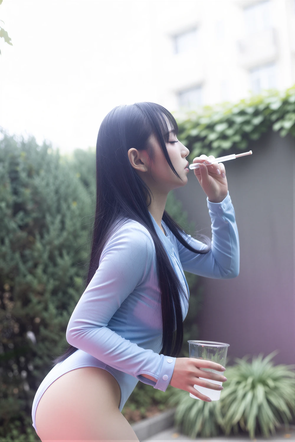[MAXIM] Rinaモモリナ – MAXIM 「Wet In The Rain – OUTSIDE」 60P - 第 41 张写真