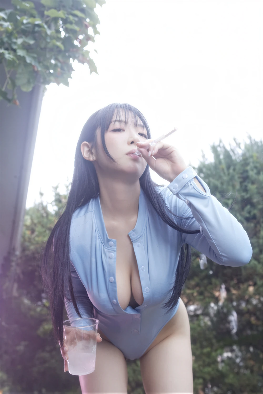 [MAXIM] Rinaモモリナ – MAXIM 「Wet In The Rain – OUTSIDE」 60P - 第 43 张写真