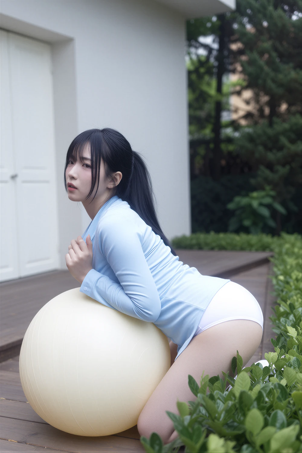 [MAXIM] Rinaモモリナ – MAXIM 「Wet In The Rain – OUTSIDE」 60P - 第 56 张写真
