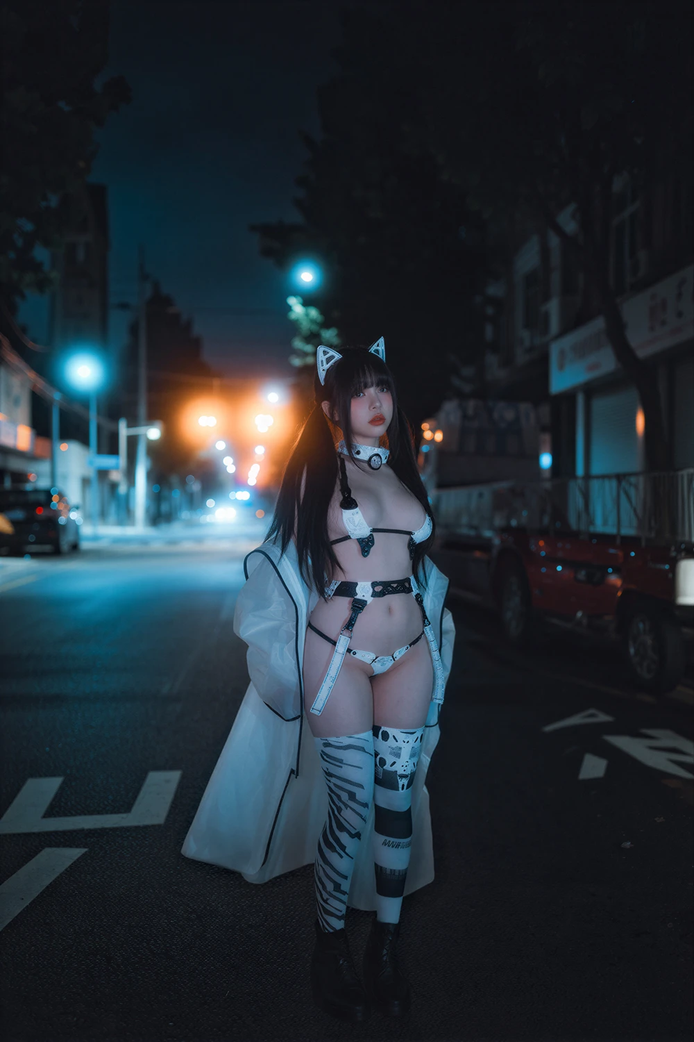 [DJAWA] Yudi 유디 – DJAWA 「Nightcrawler Cybercat」 56P - 第 4 张写真