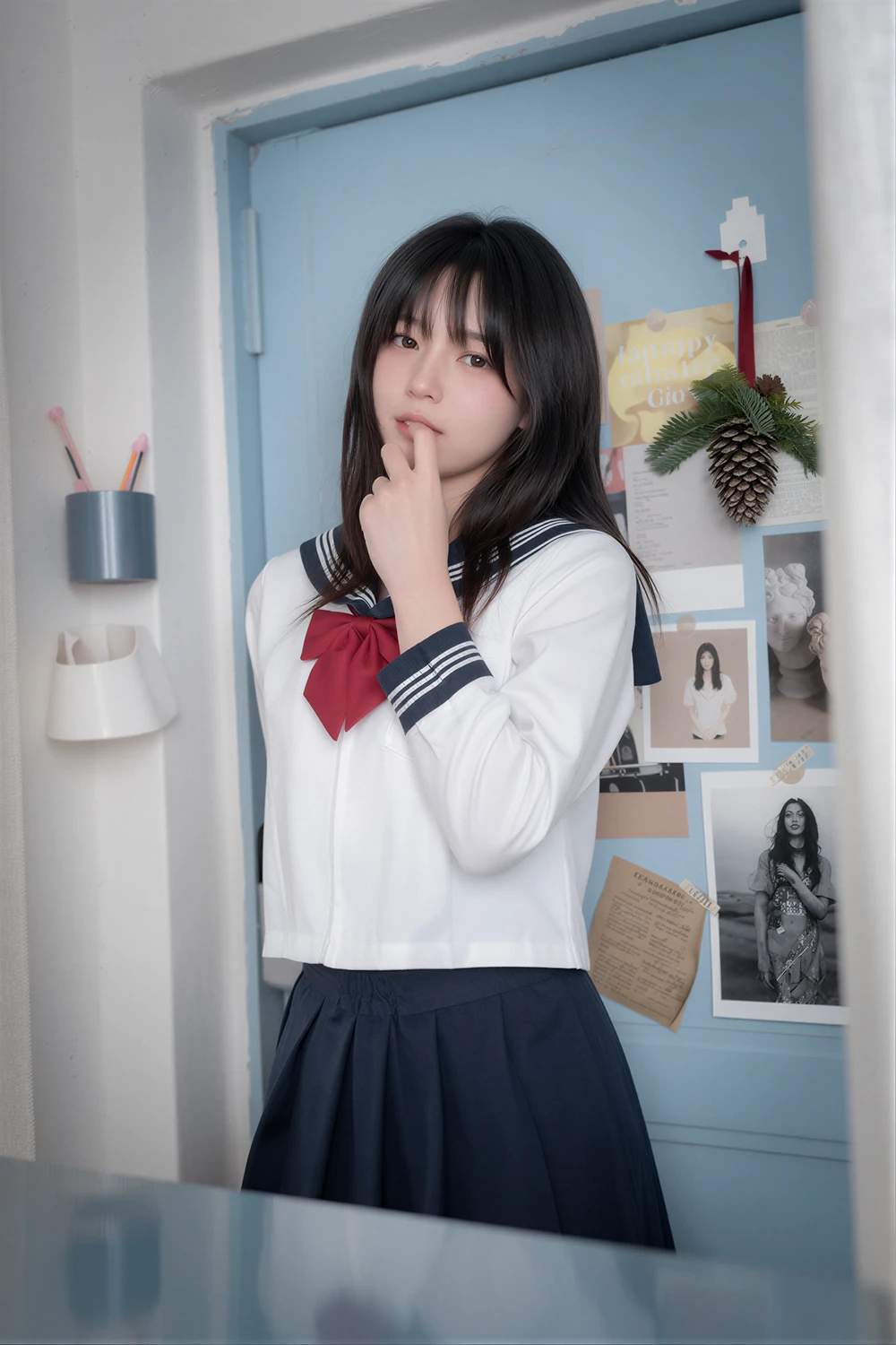 [PURE MEDIA] Yeha 예하 – Pure Media Vol.343 「Schoomizu」 84P - 第 4 张写真