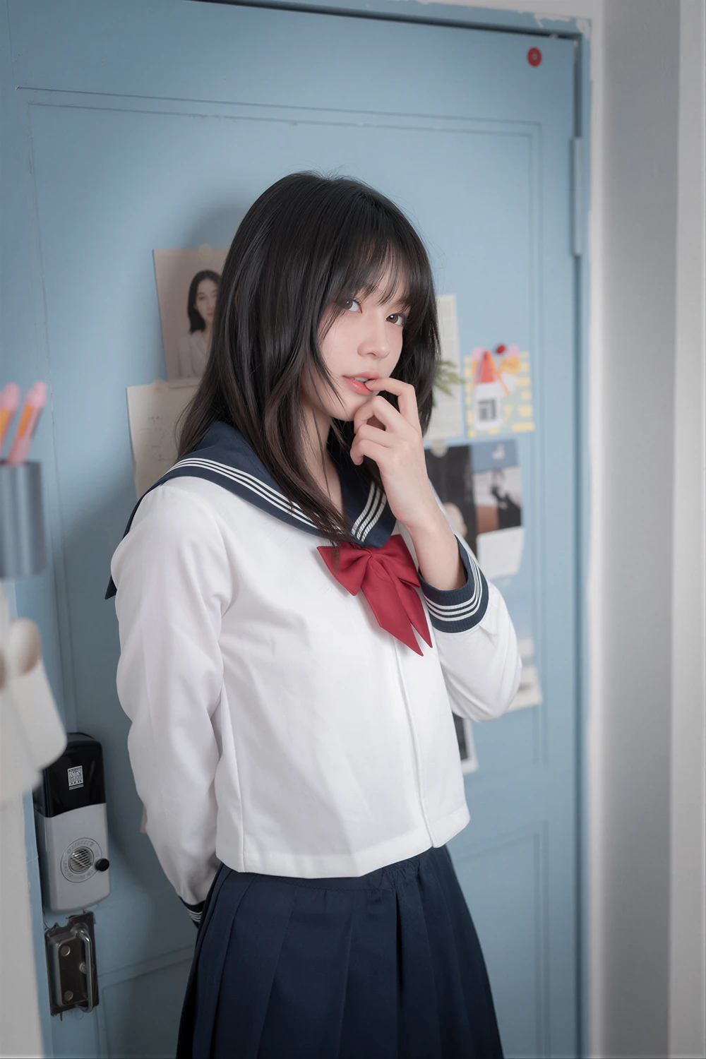 [PURE MEDIA] Yeha 예하 – Pure Media Vol.343 「Schoomizu」 84P - 第 5 张写真