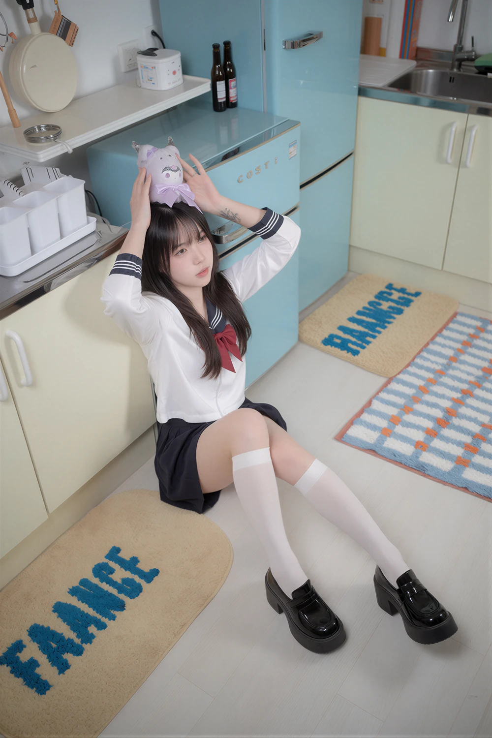 [PURE MEDIA] Yeha 예하 – Pure Media Vol.343 「Schoomizu」 84P - 第 9 张写真