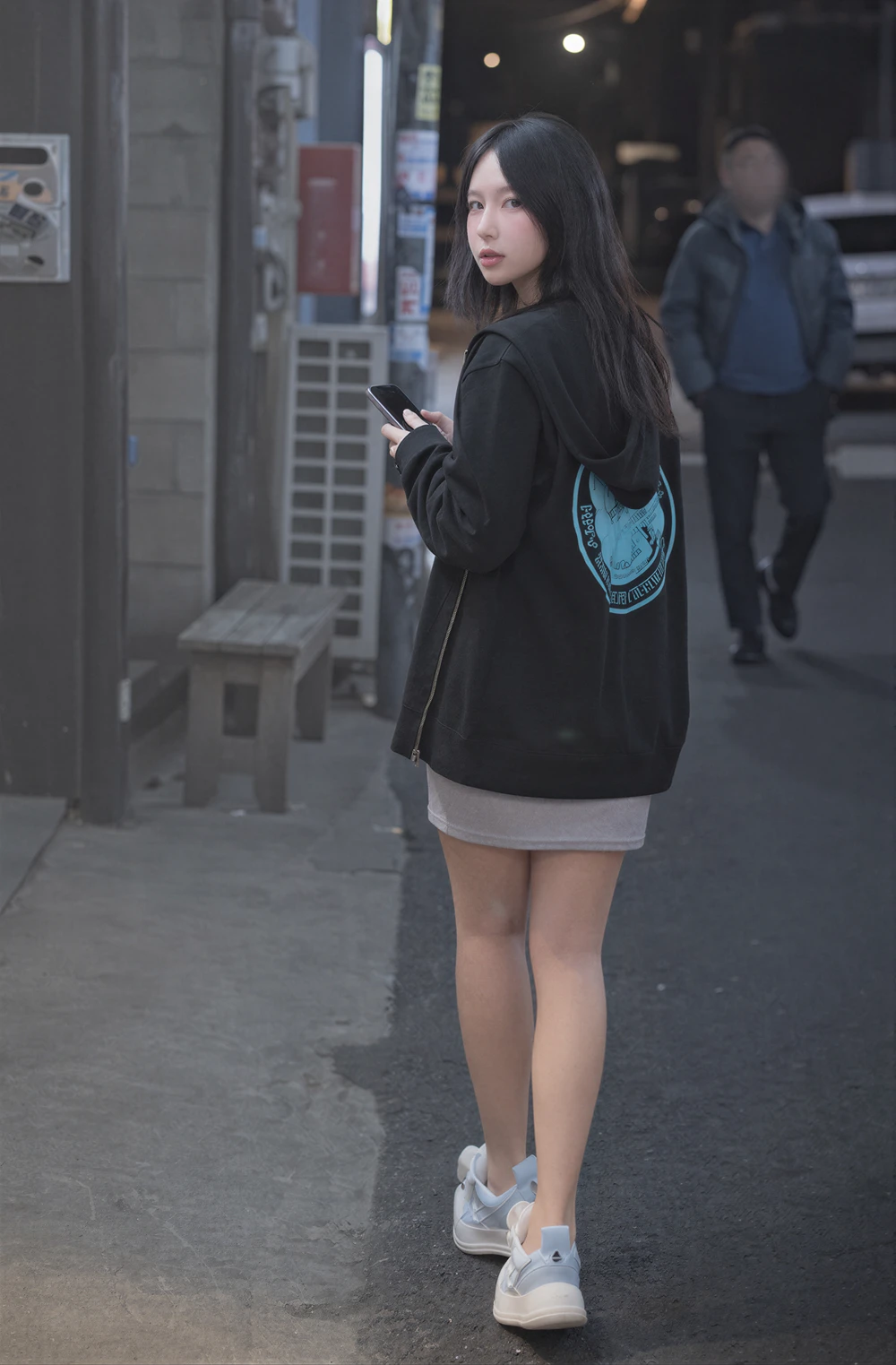[LE] Yeha 예하 – X-Level Vol.72 「Stalker in the Dark」 59P - 第 1 张写真