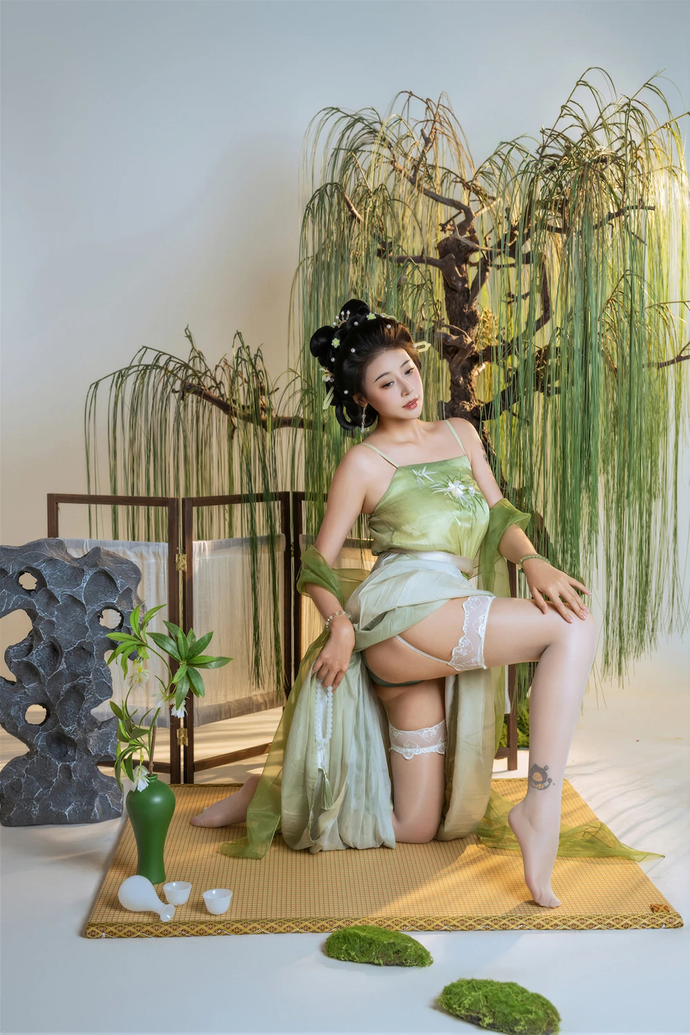 [奈汐酱nice] Cosplay 奈汐酱nice – 拾翠 90P - 第 18 张写真