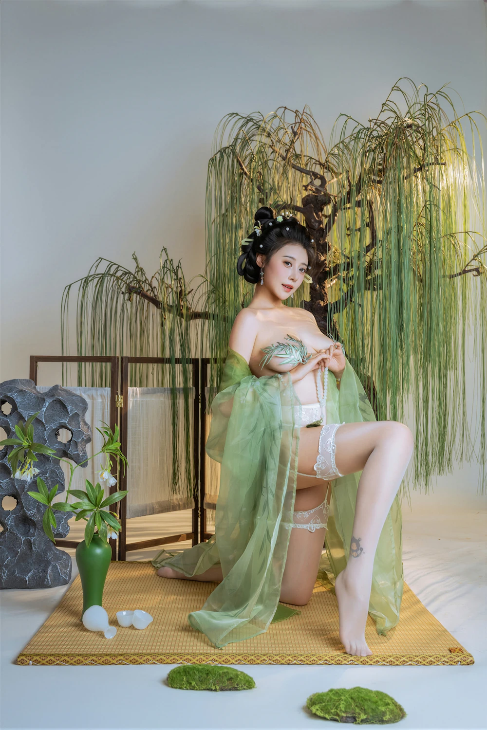 [奈汐酱nice] Cosplay 奈汐酱nice – 拾翠 90P - 第 49 张写真
