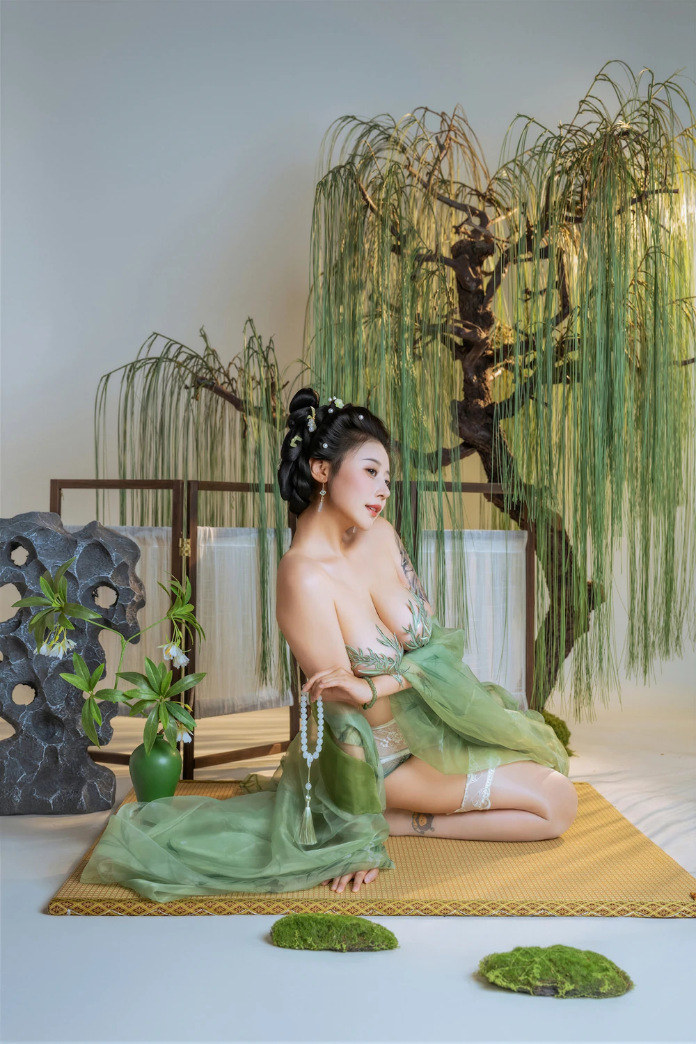 [奈汐酱nice] Cosplay 奈汐酱nice – 拾翠 90P - 第 50 张写真
