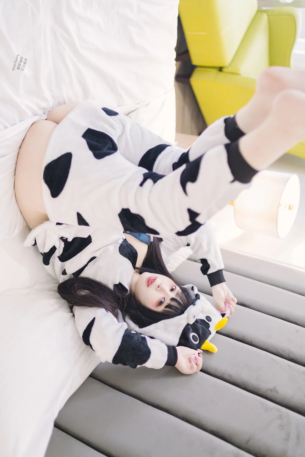 [落落Raku] Cosplay 落落Raku – 奶牛Milky & 白衣小猫Kitten 100P - 第 19 张写真