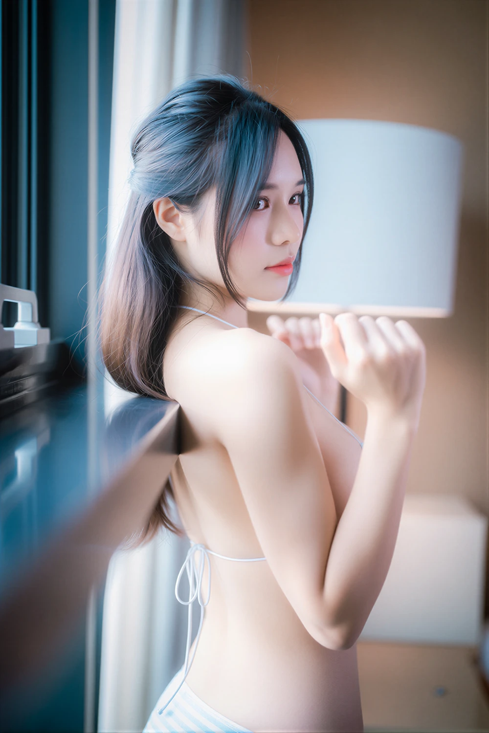 [DJAWA] Seoahn 서안 – DJAWA 「Stripes & Straps」 Vol.02 90P - 第 18 张写真