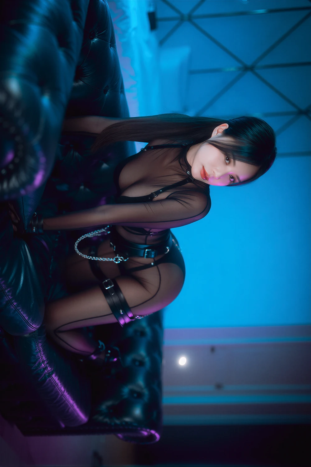 [DJAWA] Seoahn 서안 – DJAWA 「Stripes & Straps」 70P - 第 48 张写真