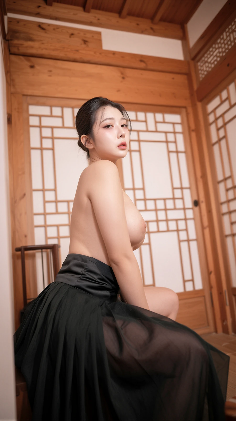 [AirplaneTime] Yuni 유니 – AirplaneTime 「A Shallow Old-fashioned Woman」 120P - 第 83 张写真