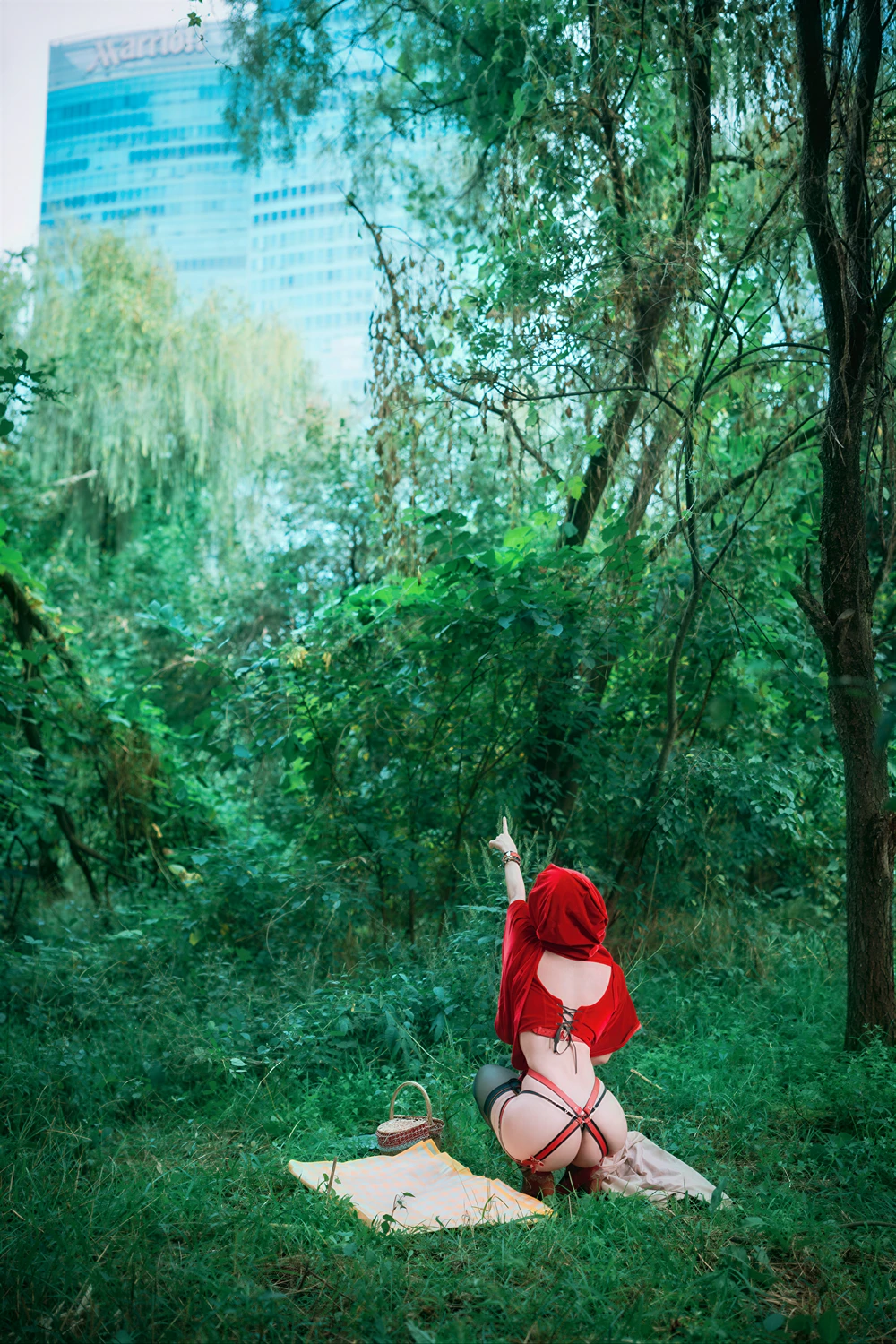 [DJAWA] DDiDDi – DJAWA 「Cheeky Red Riding Hood」 80P - 第 5 张写真