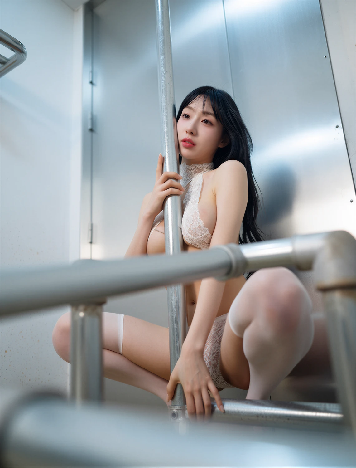 [Bimilstory] Gyuri 규리 – Bimilstory Vol.08 「Comeback Album – White or Black」 110P - 第 73 张写真