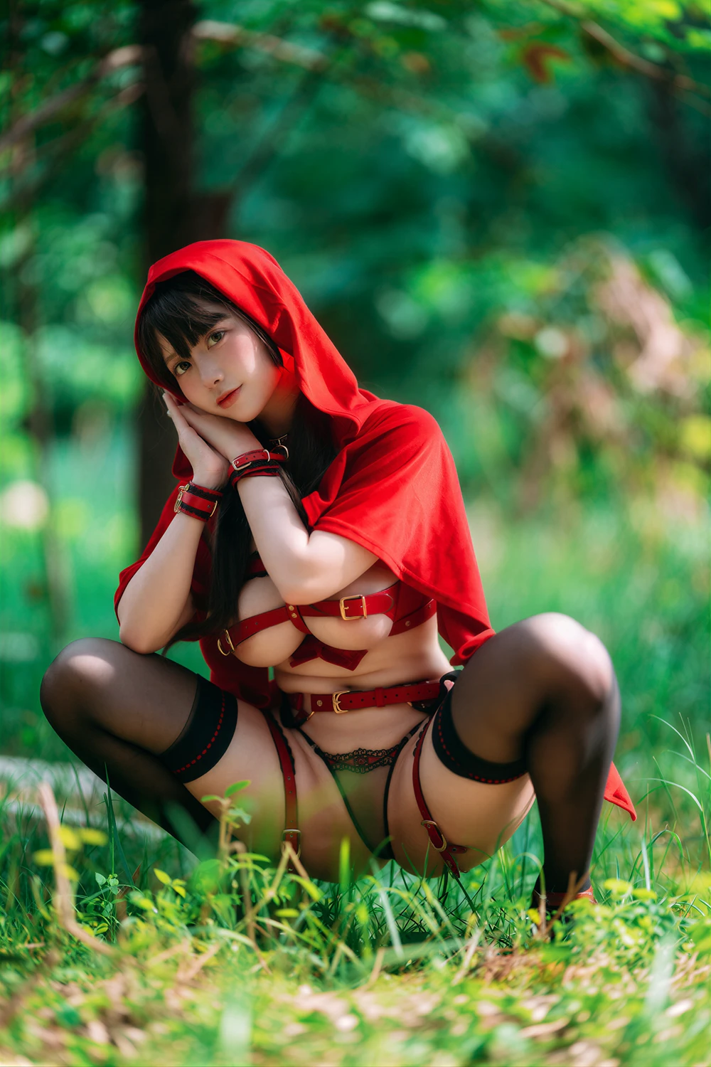 [DJAWA] DDiDDi – DJAWA 「Cheeky Red Riding Hood」 Vol.02 80P - 第 34 张写真