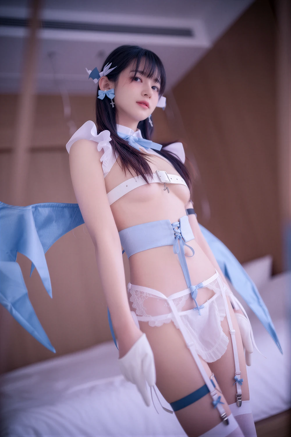 [BLUECAKE] Yeha 예하 – BLUECAKE 「Azure Succubus」 70P - 第 15 张写真