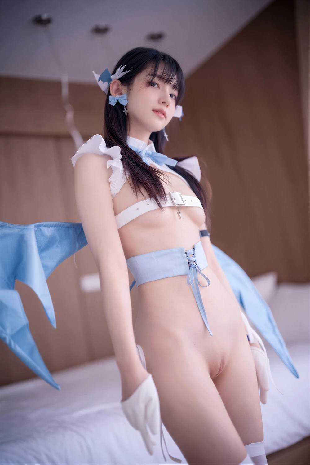 [BLUECAKE] Yeha 예하 – BLUECAKE 「Azure Succubus」 70P - 第 50 张写真
