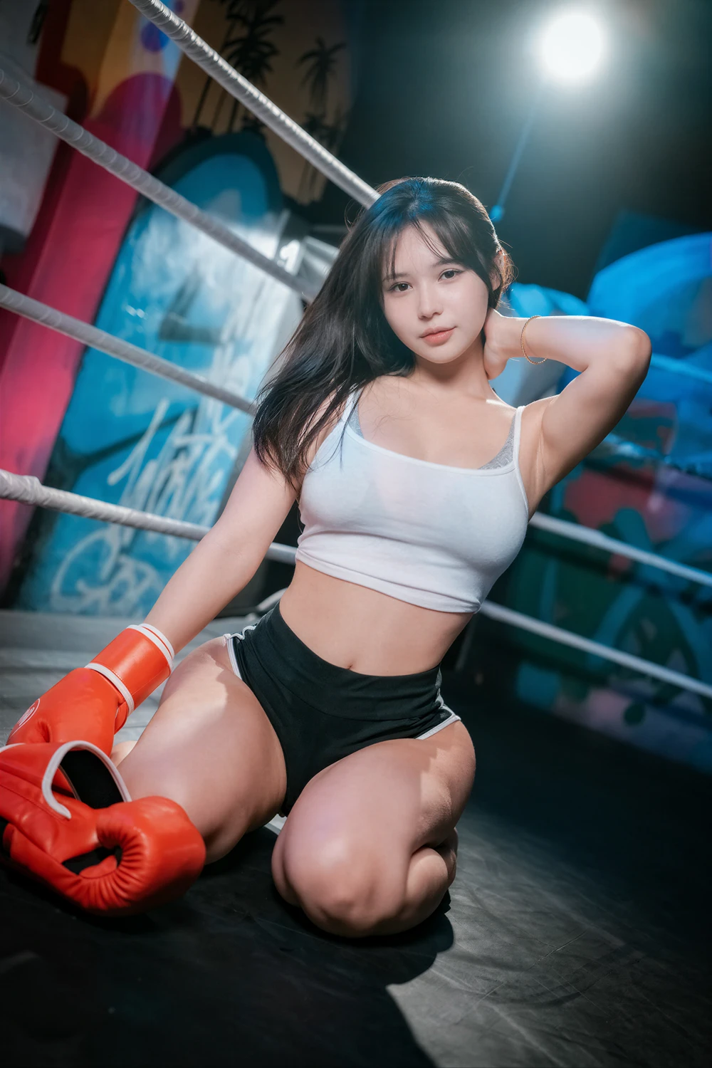 [DJAWA] Seoahn 서안 – DJAWA 「Boxing Gym」 80P - 第 37 张写真