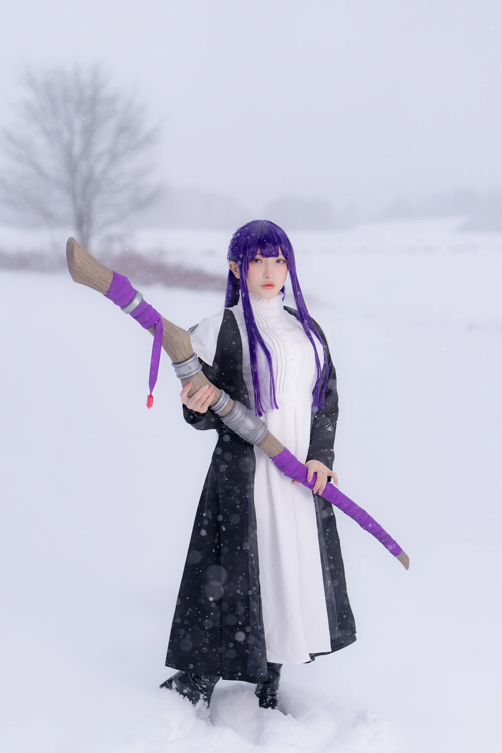 [Fantasy Factory] Cosplay Fantasy Factory 小丁 – 葬送的芙莉莲菲伦 75P - 第 1 张写真