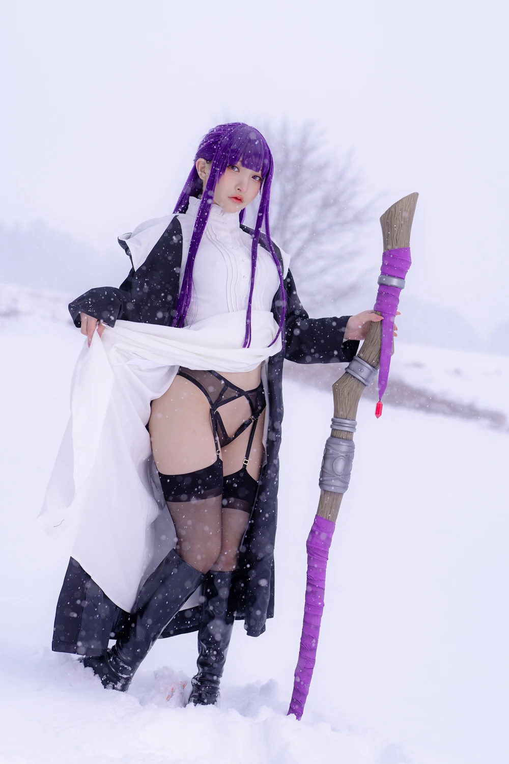 [Fantasy Factory] Cosplay Fantasy Factory 小丁 – 葬送的芙莉莲菲伦 75P - 第 6 张写真