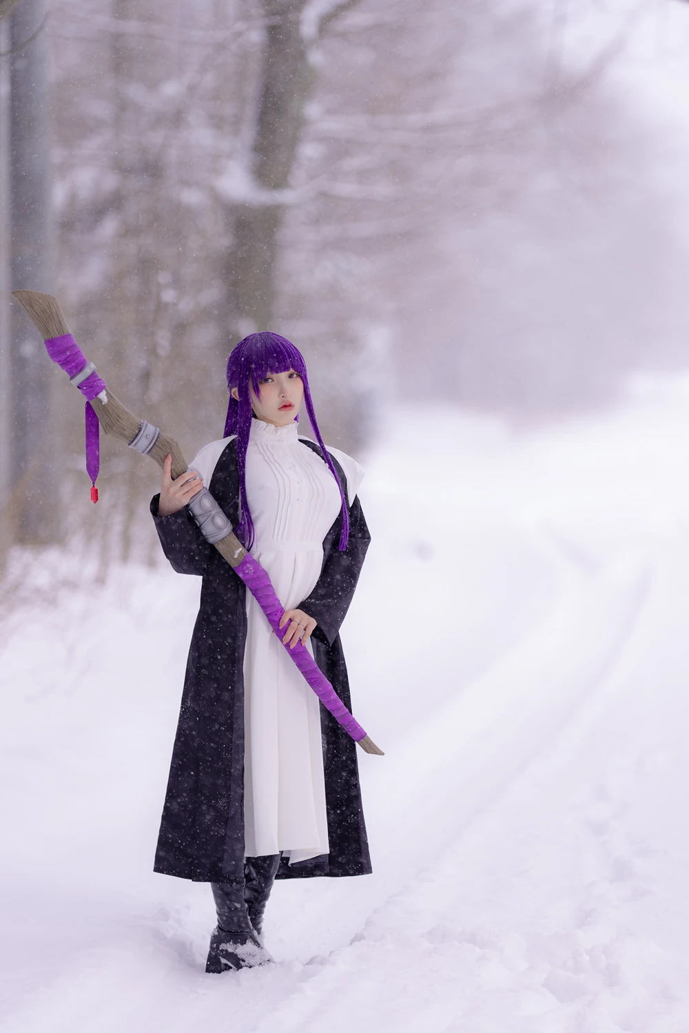 [Fantasy Factory] Cosplay Fantasy Factory 小丁 – 葬送的芙莉莲菲伦 75P - 第 7 张写真