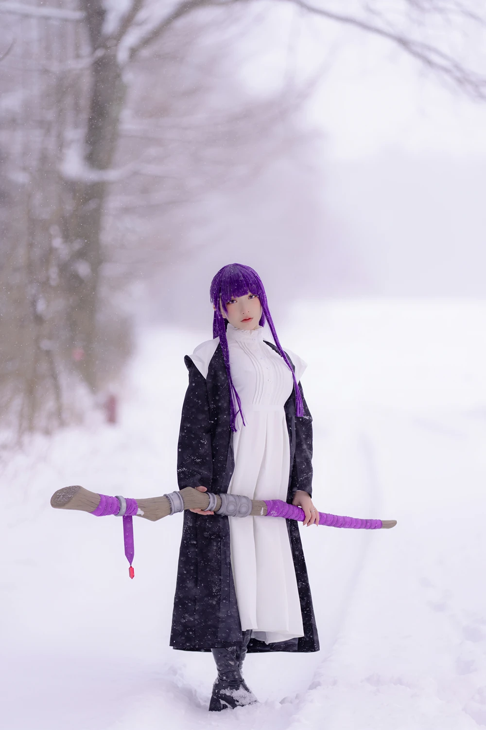 [Fantasy Factory] Cosplay Fantasy Factory 小丁 – 葬送的芙莉莲菲伦 75P - 第 8 张写真
