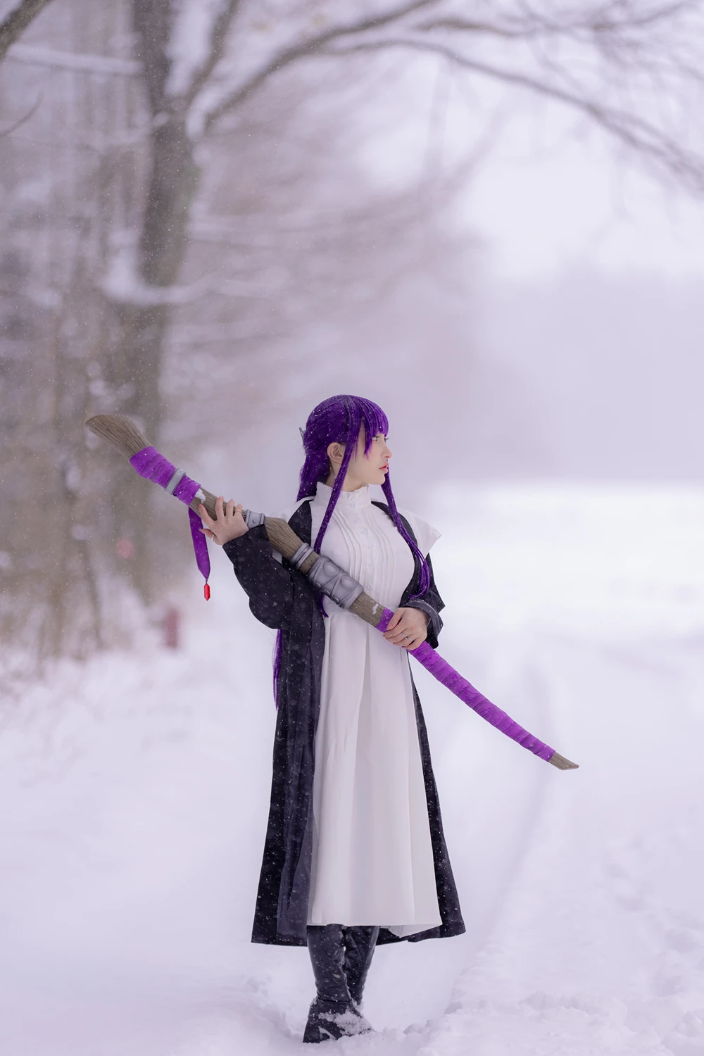 [Fantasy Factory] Cosplay Fantasy Factory 小丁 – 葬送的芙莉莲菲伦 75P - 第 9 张写真