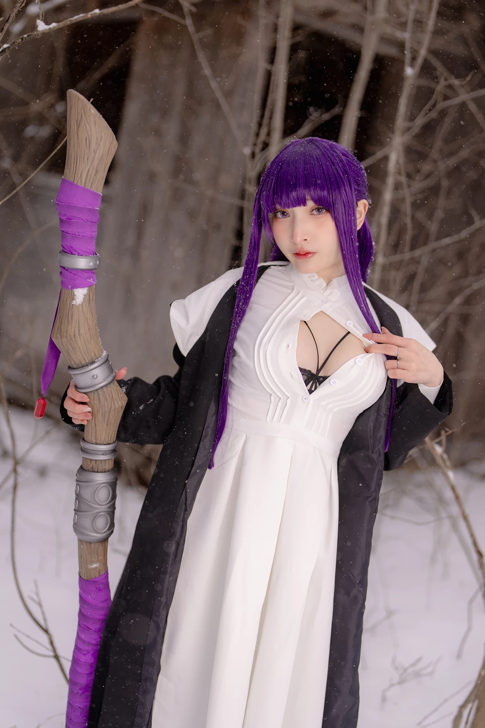 [Fantasy Factory] Cosplay Fantasy Factory 小丁 – 葬送的芙莉莲菲伦 75P - 第 10 张写真