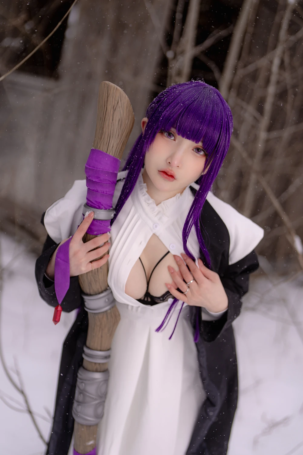 [Fantasy Factory] Cosplay Fantasy Factory 小丁 – 葬送的芙莉莲菲伦 75P - 第 11 张写真