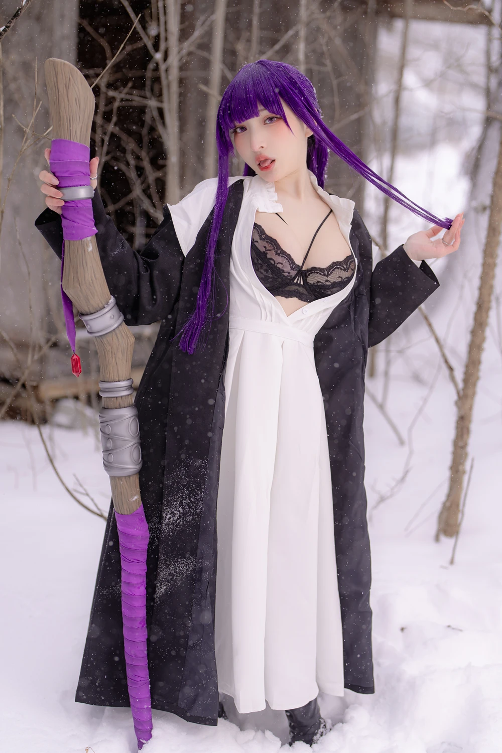 [Fantasy Factory] Cosplay Fantasy Factory 小丁 – 葬送的芙莉莲菲伦 75P - 第 16 张写真