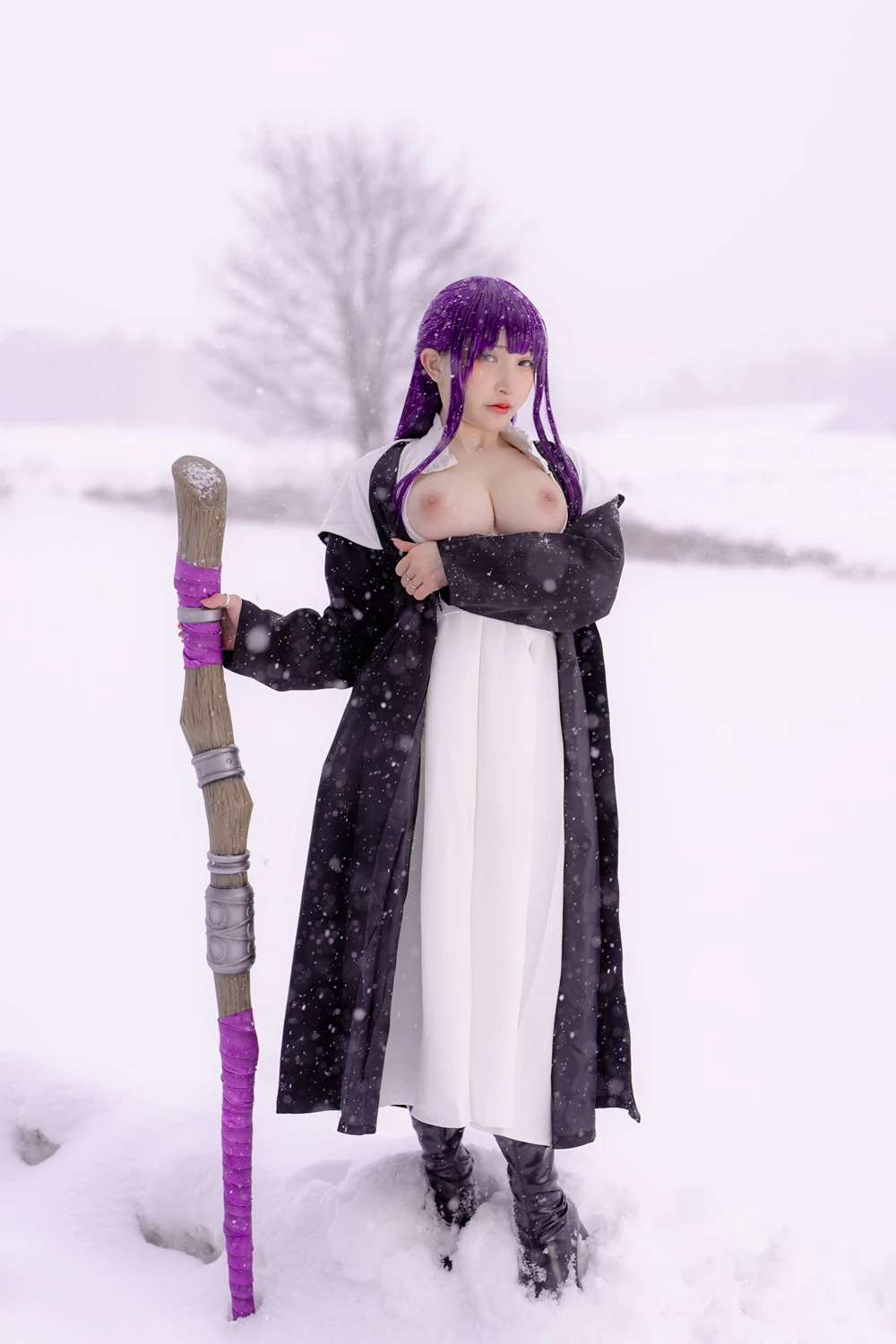 [Fantasy Factory] Cosplay Fantasy Factory 小丁 – 葬送的芙莉莲菲伦 75P - 第 34 张写真
