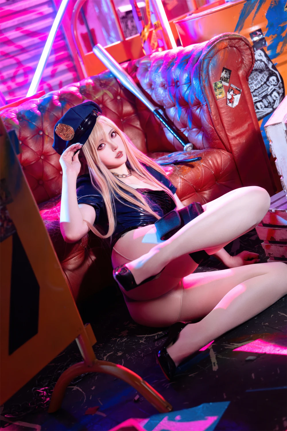 [Natsuko夏夏子] Cosplay Natsuko夏夏子 – 喜多川海梦女警 60P - 第 5 张写真