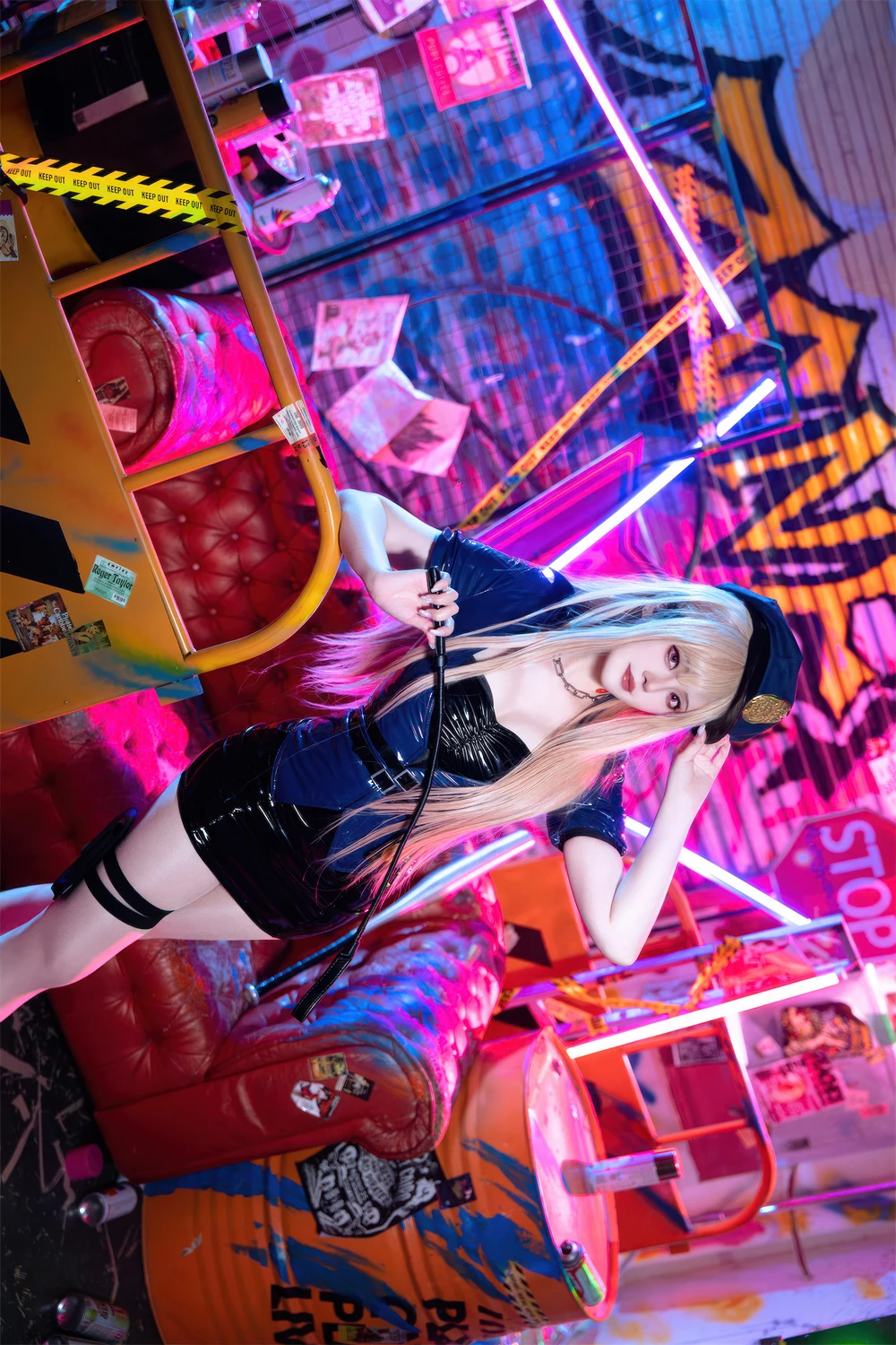 [Natsuko夏夏子] Cosplay Natsuko夏夏子 – 喜多川海梦女警 60P - 第 11 张写真