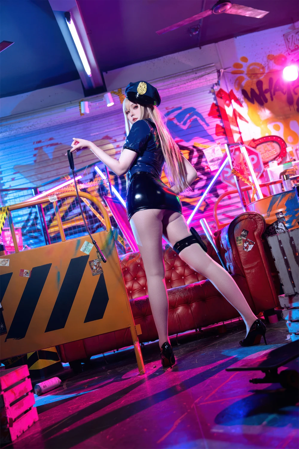 [Natsuko夏夏子] Cosplay Natsuko夏夏子 – 喜多川海梦女警 60P - 第 14 张写真