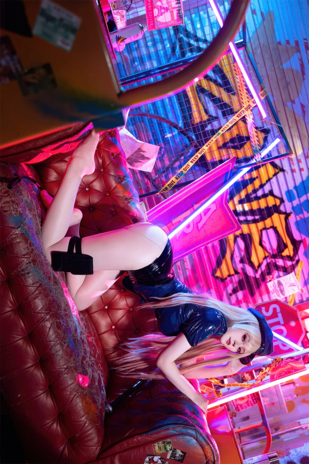 [Natsuko夏夏子] Cosplay Natsuko夏夏子 – 喜多川海梦女警 60P - 第 27 张写真